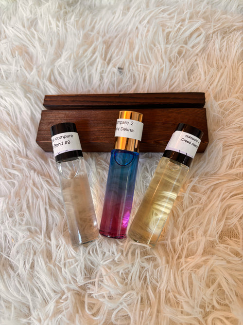 3 roll on perfumes (compared 2)