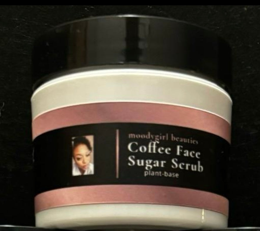 coffee facial sugar scrub (vegan)
