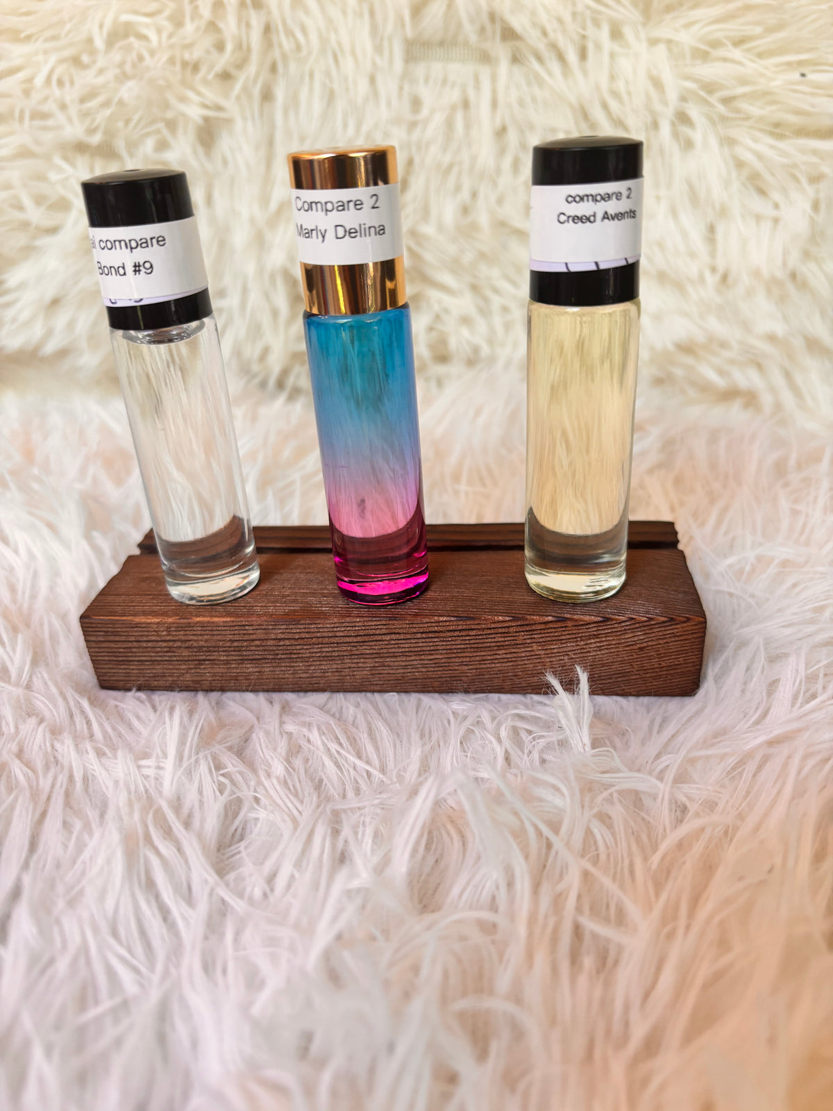 3 roll on perfumes (compared 2)