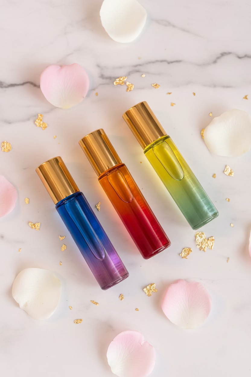 Compared 2:           3 roll on perfumes