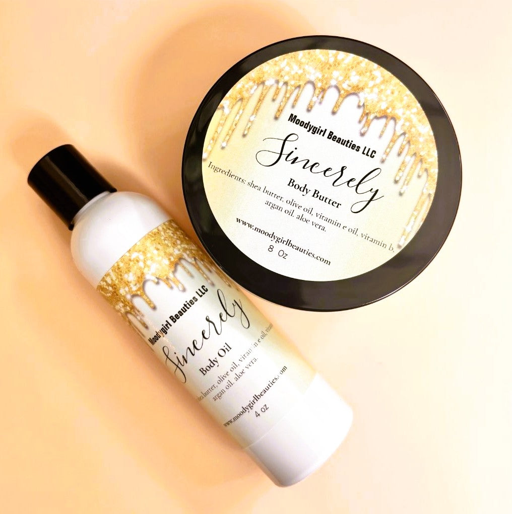 Shea Butter- Body Butter and Body Oil